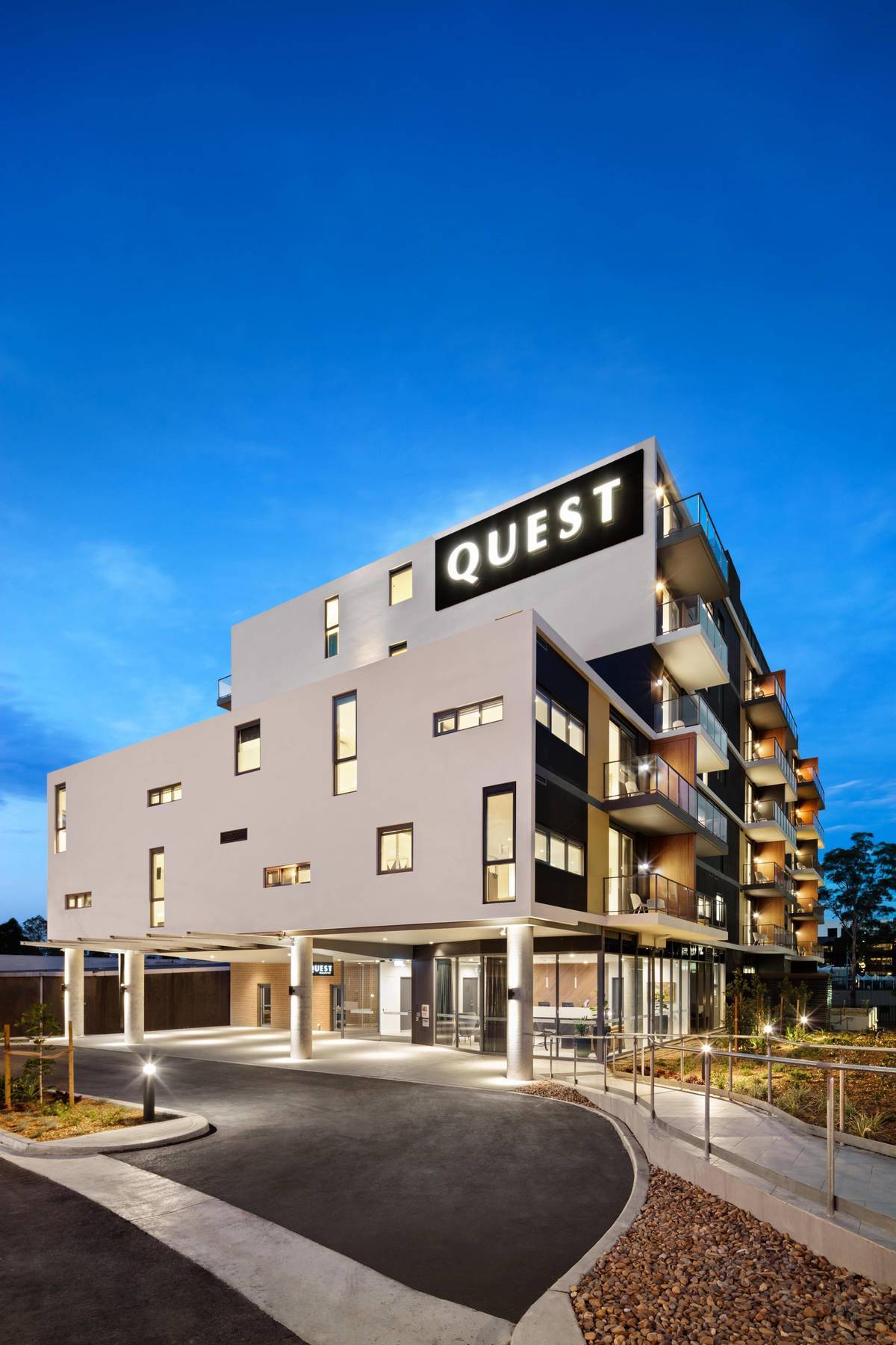 Апарт готель Quest Macquarie Park Сідней Екстер'єр фото